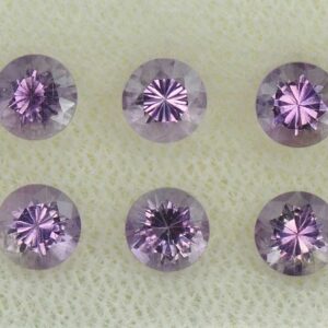 Amethyst round box set 4.5mm 2.91cts N am184