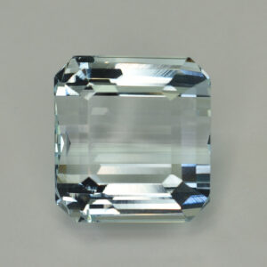 Aquamarine eme cut 20.0x18.8mm 39.72cts N aq185