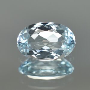 Aquamarine oval 12.9x8.5mm 3.66cts N aq158