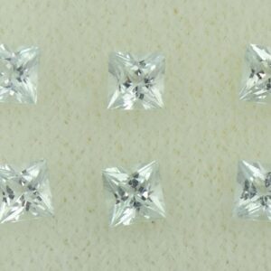Aquamarine princess box set 3.0mm 1.32cts N aq250