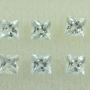 Aquamarine princess box set 3.5mm 2.02cts N aq251
