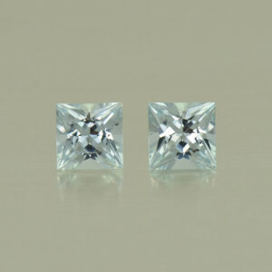 Aquamarine princess pair 3.0mm 0.27cts N aq235