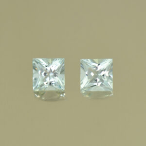 Aquamarine princess pair 4.0mm 0.56cts N aq244