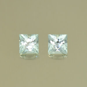 Aquamarine princess pair 4.0mm 0.58cts N aq245