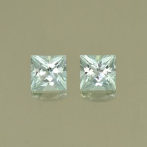 Aquamarine princess pair 4.0mm 0.63cts N aq246