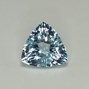 Aquamarine trillion 12.4mm 4.76cts N AQ157 crop