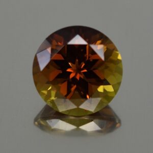 BiColorTourmaline round 8.0mm 2.03cts tm1304