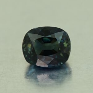 BlueGreenSapphire cush 7.0x5.9mm 1.98cts H sa1006