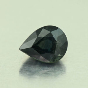 BlueGreenSapphire pear 8.7x6.6mm 2.53cts H sa1010