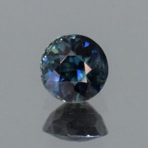 BlueGreenSapphire round 5.8mm 1.06cts H sa245 b
