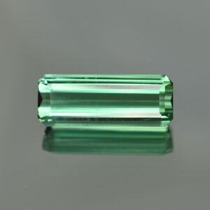 BlueGreenTouramline eme cut 17.0x6.5mm 4.48cts tm107