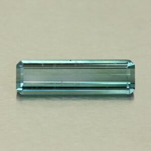BlueGreenTourmaline eme cut 22.2x6.5mm 6.07cts N tm1696