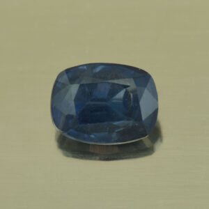 BlueSapphire cush 7.3x5.5mm 1.47cts H sa503
