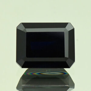 BlueSapphire eme cut 9.1x7.0x5.2mm 3.58cts H sa1253 a