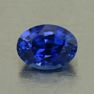 BlueSapphire oval 6.6x4.9x3.7mm 0.95cts H sa1106