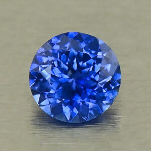 BlueSapphire round 4.5x4.5x2.5mm 0.37cts H sa1140