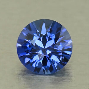 BlueSapphire round 4.6x4.6x2.9mm 0.41cts H sa1139