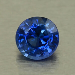 BlueSapphire round 4.7x4.7x3.0mm 0.51cts H sa1118