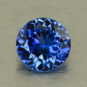 BlueSapphire round 5.0x5.0x2.7mm 0.49cts H sa1122