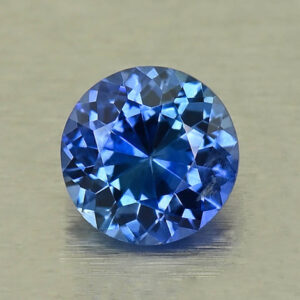 BlueSapphire round 5.0x5.0x2.9mm 0.53cts H sa1129