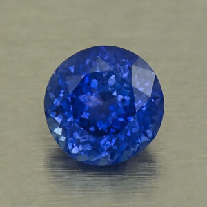 BlueSapphire round 5.2x5.1x3.4mm 0.72cts H sa1131