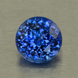 BlueSapphire round 5.3x5.3x3.4mm 0.77cts H sa1137