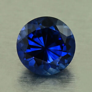 BlueSapphire round 5.5x5.4x3.7mm 0.79cts H sa1123