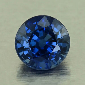 BlueSapphire round 5.6x5.6x3.7mm 0.96cts H sa1127