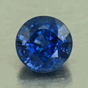 BlueSapphire round 5.6x5.6x3.9mm 1.02cts H sa1128