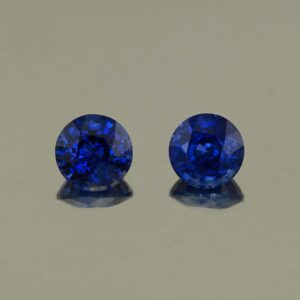 BlueSapphire round pair 6.0mm 5.8mm 2.13cts H sa1048 scaled 1 SOLD
