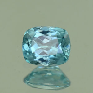 BlueZircon cush 6.4x5.2mm 1.26cts H zn6989