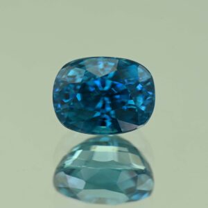 BlueZircon cush 9.4x7.2x6.7mm 4.95cts H zn7074