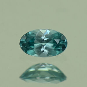 BlueZircon oval 5.0x3.0mm 0.32cts H zn6993 SOLD