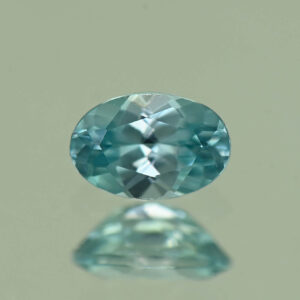 BlueZircon oval 5.9x4.0mm 0.68cts H zn6996