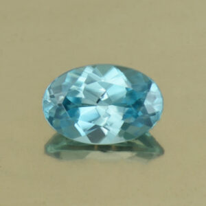 BlueZircon oval 6.0x4.0mm 0.65cts H zn4927
