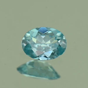 BlueZircon oval 6.0x4.5mm 0.58cts H zn6997