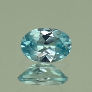 BlueZircon oval 7.1x5.0mm 1.08cts H zn7004