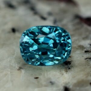 BlueZircon oval 7.6x6.0mm 3.02cts zn1254 SOLD