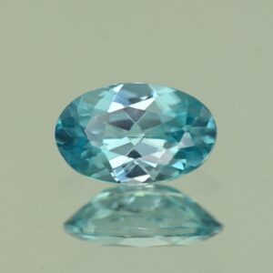 BlueZircon oval 8.1x5.1mm 1.31cts H zn7008