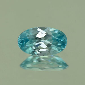 BlueZircon oval 9.4x5.5mm 1.75cts H zn7012