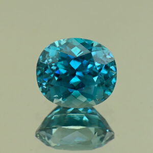 BlueZircon oval 9.4x8.2x6.3mm 4.51cts H zn8055