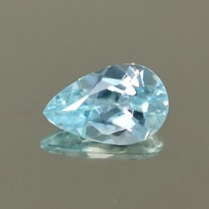 BlueZircon pear 8.3x5.3mm 1.41cts zn4466