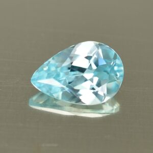 BlueZircon pear 9.0x6.1mm 1.85cts zn3271