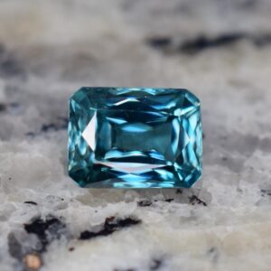 BlueZircon radiant 8.1x6.0mm 2.75cts H zn1670 SOLD