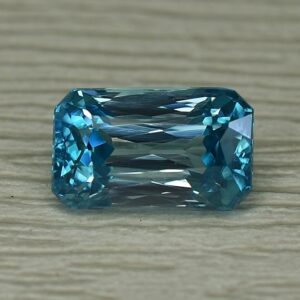 BlueZircon radiant 9.0x5.5mm 3.17cts zn2354 SOLD