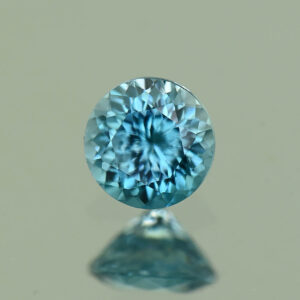 BlueZircon round 4.5mm 0.58cts H zn4298