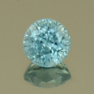 BlueZircon round 4.8mm 0.89cts H zn4922
