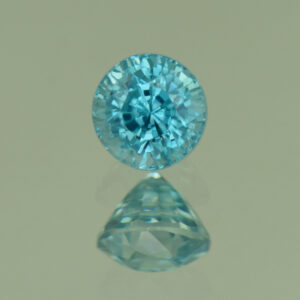 BlueZircon round 4.9mm 0.94cts H zn5083