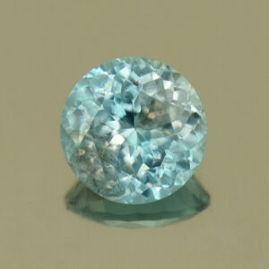 BlueZircon round 5.0mm 0.72cts H zn4924 SOLD