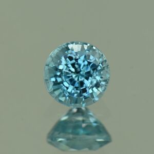 BlueZircon round 5.4mm 1.06cts H zn7020